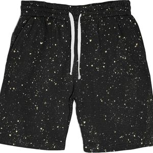NWT Fleece Factory Salt Wash Sweat Shorts Black Small